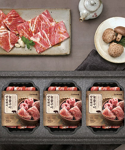 [송추가마골] 양념돼지 스페셜늘품구이set(700g*3팩)
